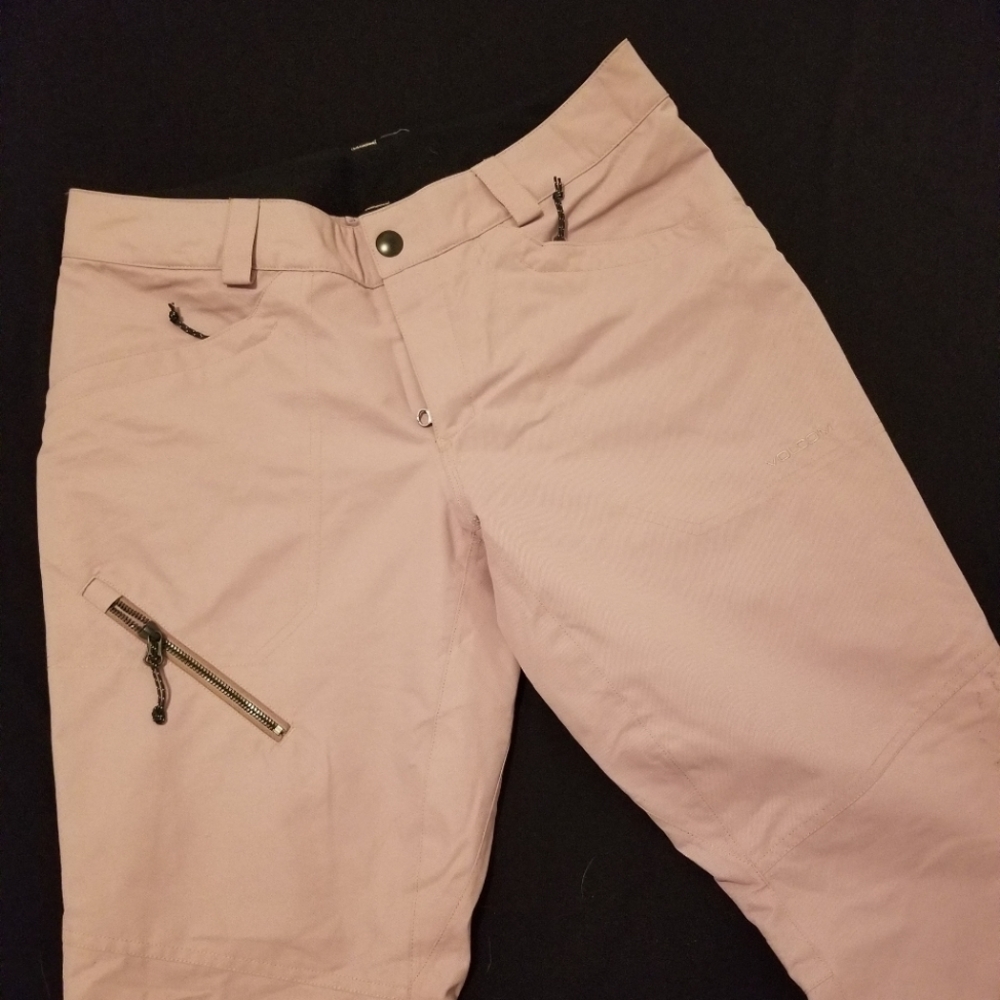 Purple volcom snow pants